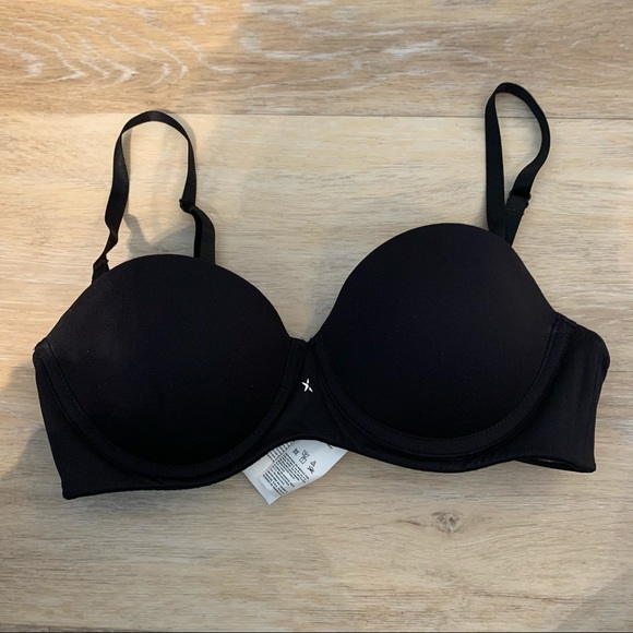 Lightly Lined Demi Bra, Black - Picture 2 of 3